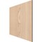 Ekena Millwork 11 3/4W x 11 3/4H x 1/4T Wood Hobby Board, Red Oak HBW12X12X250ARO - alternate 3